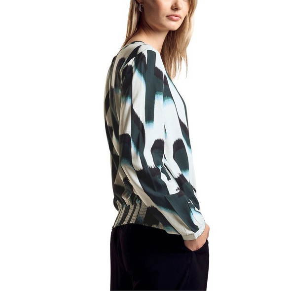 Green Viscose Blouse Green Viscose Blouse
