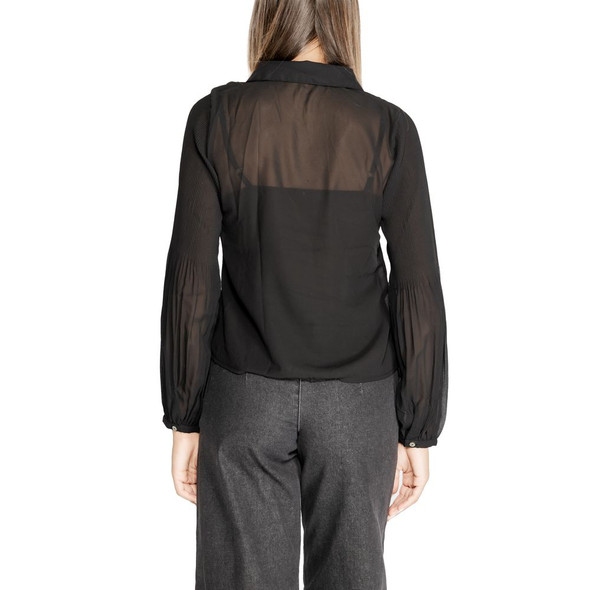 Black Recycled Polyester Shirt Black Recycled Polyester Shirt