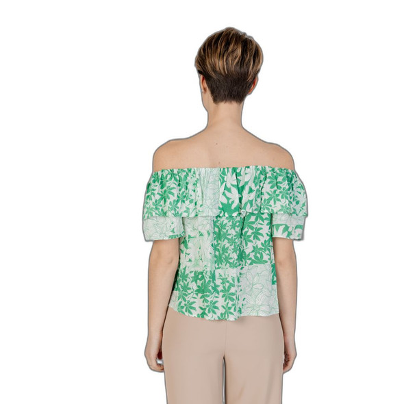 Green Viscose Blouse DE13288400148RO Green Viscose Blouse DE13288400148RO