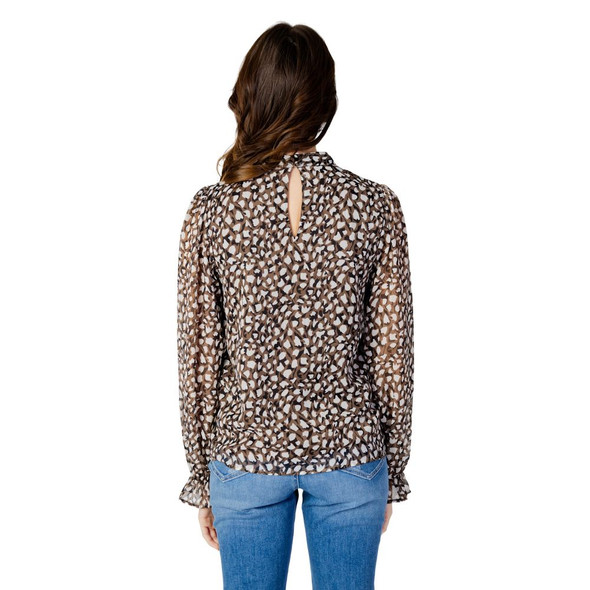 Vila Clothes Black Recycled Polyester Blouse Vila Clothes Black Recycled Polyester Blouse