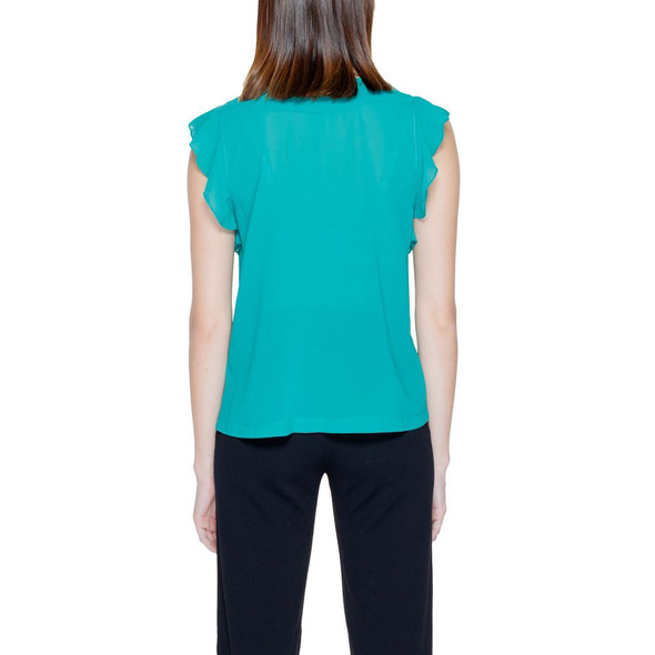 Green Polyester Blouse RI14208200148RO Green Polyester Blouse RI14208200148RO