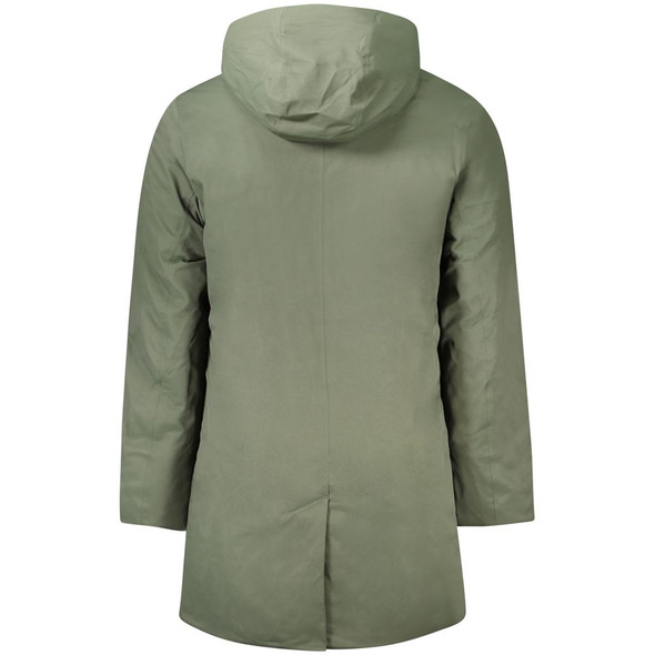 K-WAY Green Polyester Men Jacket K-WAY Green Polyester Men Jacket