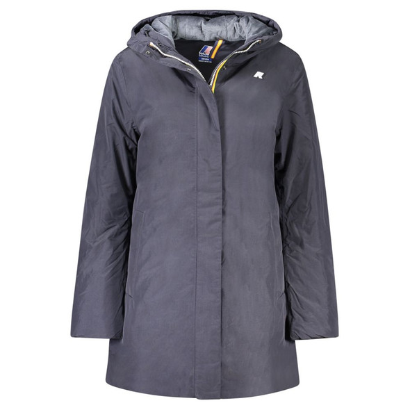 Blue Polyamide Women Jacket KW-34184 Blue Polyamide Women Jacket KW-34184
