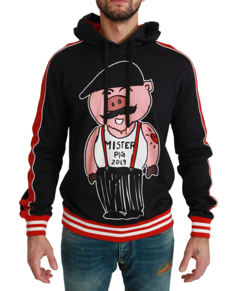 Black Pig of the Year Hooded Sweater Black Pig of the Year Hooded Sweater