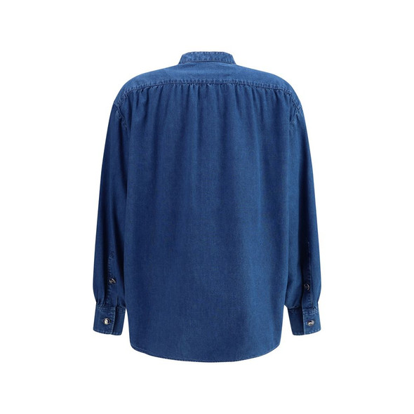 Ruffle denim Shirts Ruffle denim Shirts