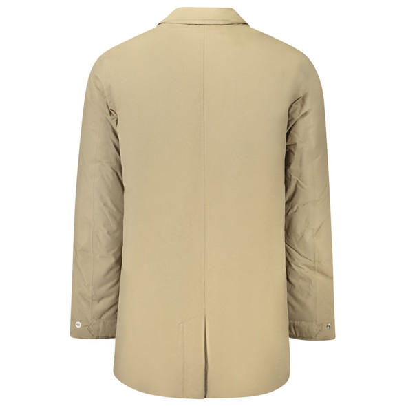 K-WAY Brown Polyamide Men Jacket K-WAY Brown Polyamide Men Jacket