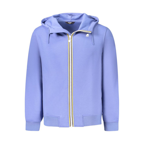 K-WAY Blue Polyester Men Sweater K-WAY Blue Polyester Men Sweater