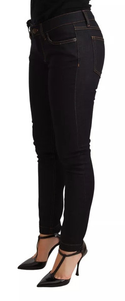 Dolce & Gabbana Blue Cotton Stretch Slim Fit Denim Jeans Dolce & Gabbana Blue Cotton Stretch Slim Fit Denim Jeans