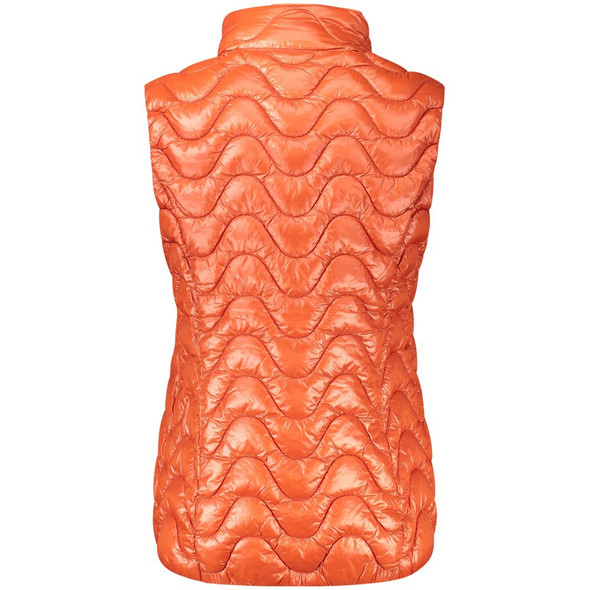 Red Polyamide Women Jacket KW-34242 Red Polyamide Women Jacket KW-34242
