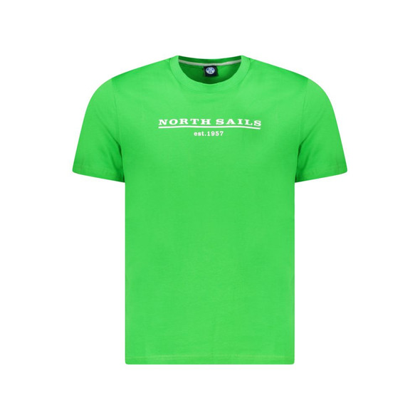 Green Cotton Men T-Shirt NO-34375 Green Cotton Men T-Shirt NO-34375