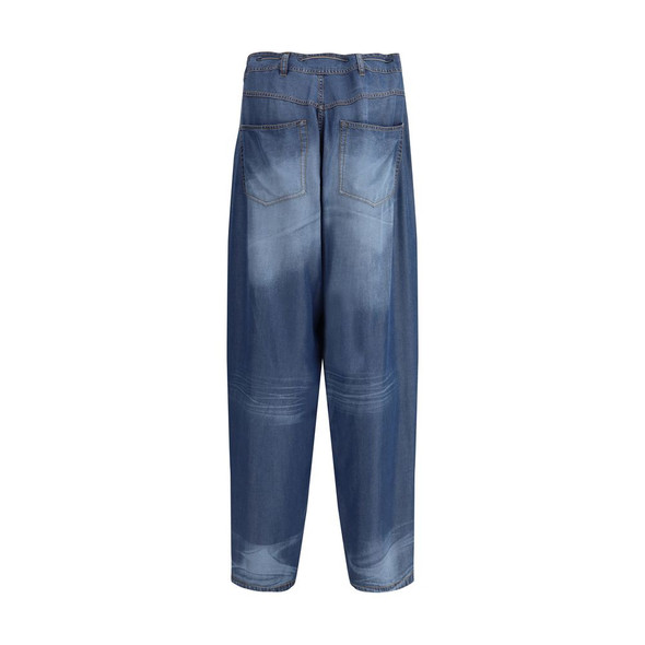 Denim Print Pijama Pants Denim Print Pijama Pants