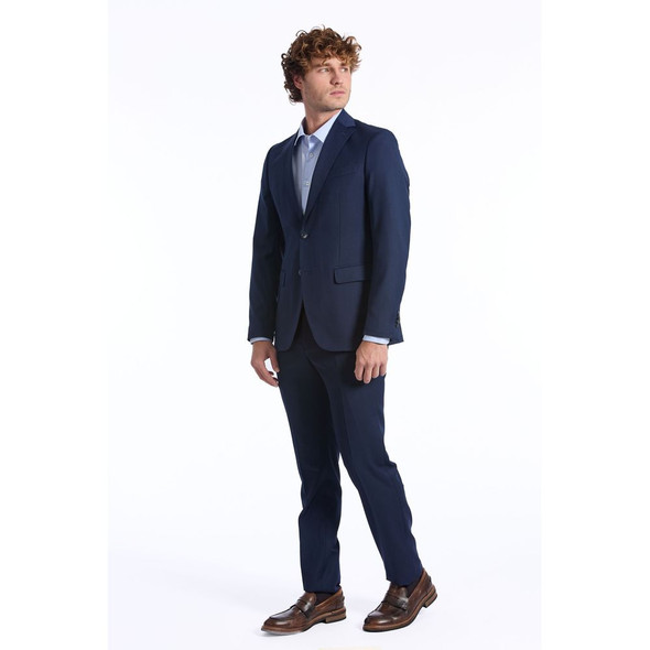 Blue Wool Men Suit BA-24652-FBB-312 Blue Wool Men Suit BA-24652-FBB-312