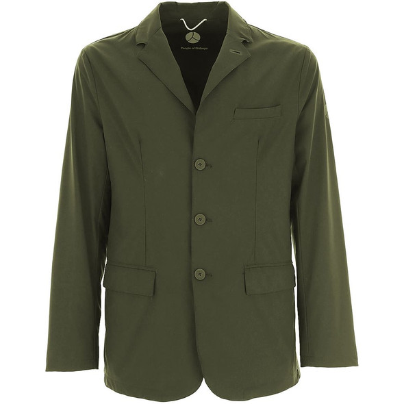 Green Polyester Blazer PE-14550 Green Polyester Blazer PE-14550