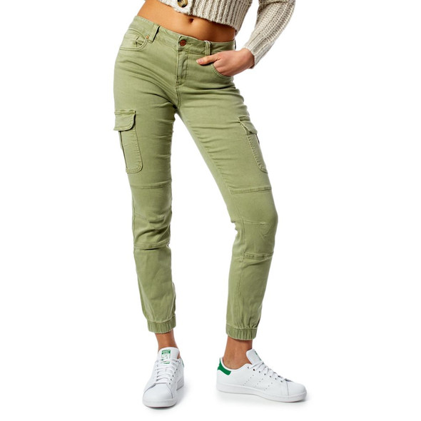 Only Green Cotton Skinny Pant Only Green Cotton Skinny Pant