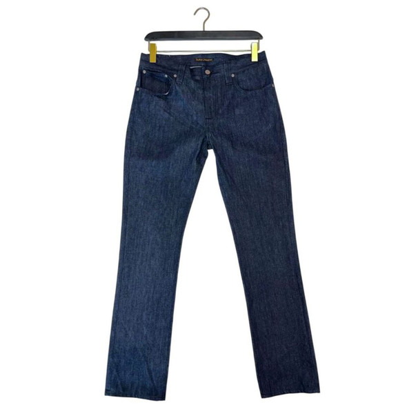 Nudie Jeans Blue Cotton Men Jeans Nudie Jeans Blue Cotton Men Jeans