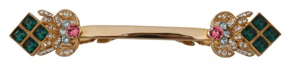 Gold Plated 925 Sterling Silver Crystal Collar Stop Brooch Gold Plated 925 Sterling Silver Crystal Collar Stop Brooch