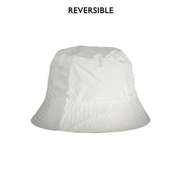 White Polyamide Women Hat White Polyamide Women Hat