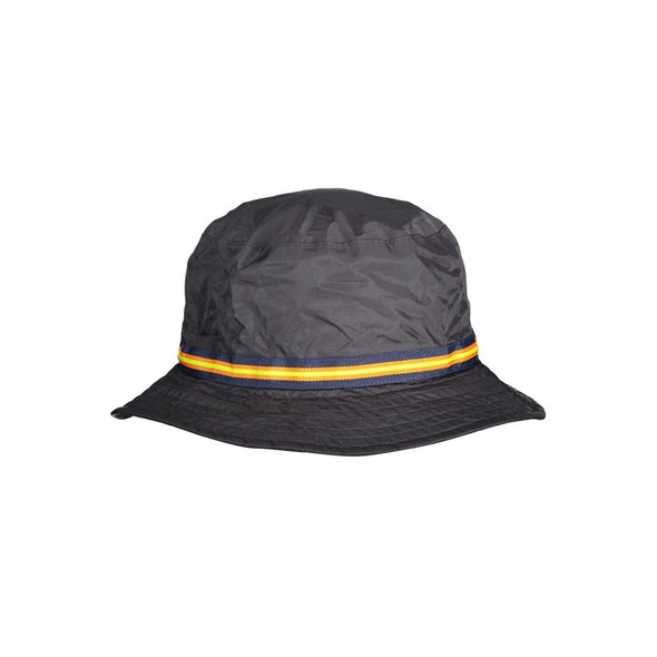 Black Polyamide Men Hat Black Polyamide Men Hat