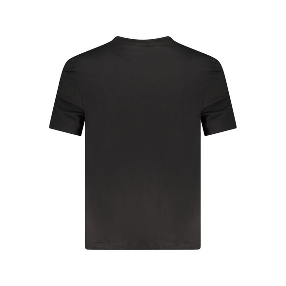 Black Cotton Men T-Shirt BO-34442 Black Cotton Men T-Shirt BO-34442