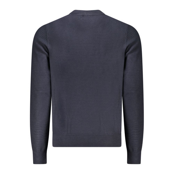 Blue Cotton Men Sweater BO-34544 Blue Cotton Men Sweater BO-34544