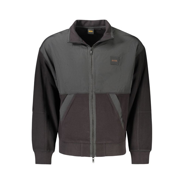 Black Cotton Men Jacket Black Cotton Men Jacket