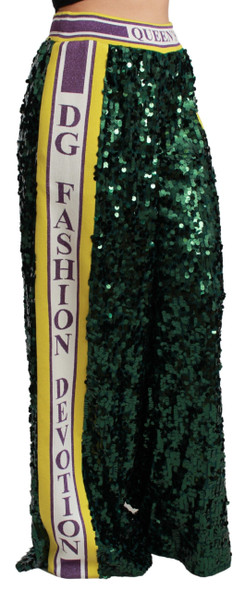 Green Sequin Trousers Queens Angel Pants Green Sequin Trousers Queens Angel Pants