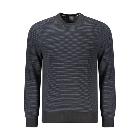Black Cotton Men Sweater BO-34555 Black Cotton Men Sweater BO-34555