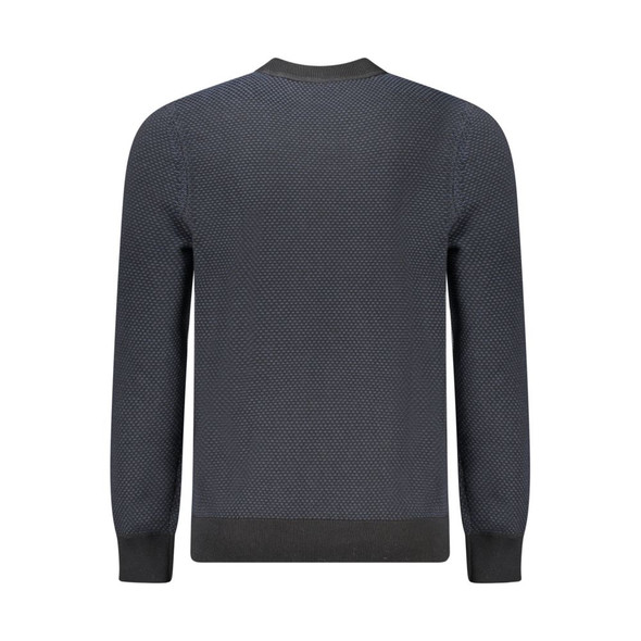 Black Cotton Men Sweater BO-34555 Black Cotton Men Sweater BO-34555