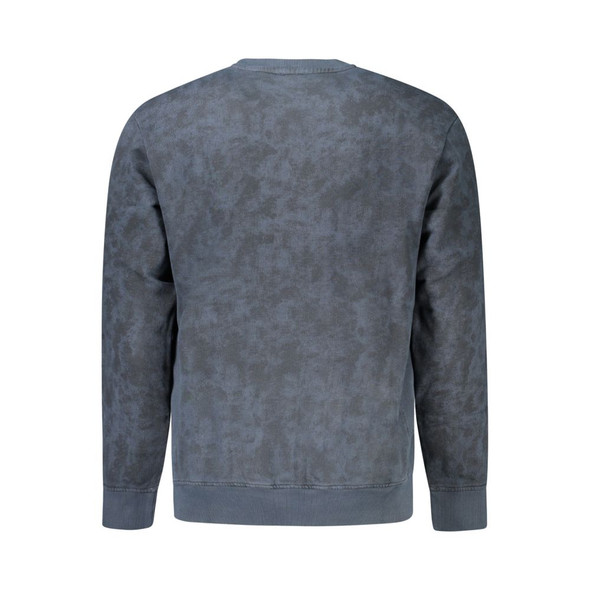 Hugo Boss Blue Cotton Men Sweater BO-34562 Hugo Boss Blue Cotton Men Sweater BO-34562