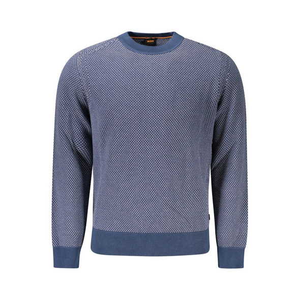 Blue Cotton Men Sweater BO-34593 Blue Cotton Men Sweater BO-34593