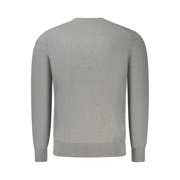 Gray Cotton Men Sweater BO-34611 Gray Cotton Men Sweater BO-34611