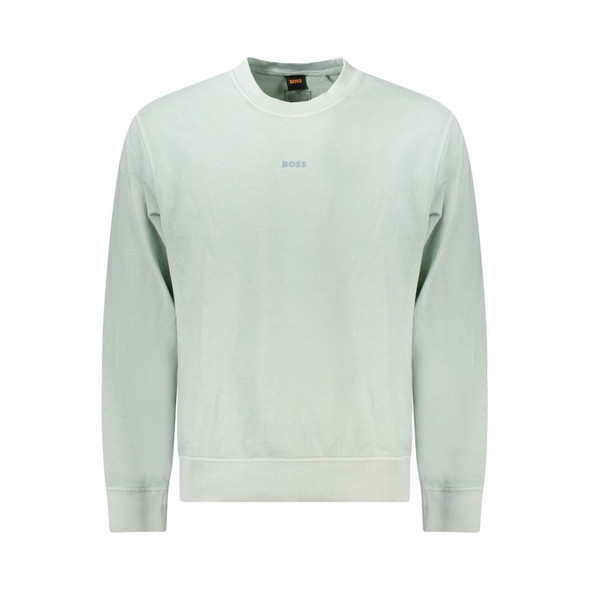 Green Cotton Men Sweater BO-34622 Green Cotton Men Sweater BO-34622