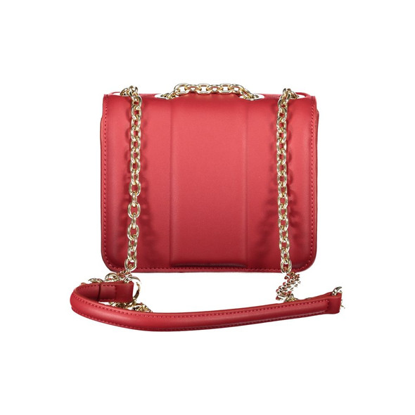 Red Polyethylene Women Handbag VA-34688 Red Polyethylene Women Handbag VA-34688