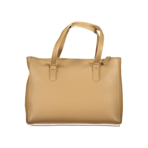Beige Polyethylene Women Handbag VA-34705 Beige Polyethylene Women Handbag VA-34705