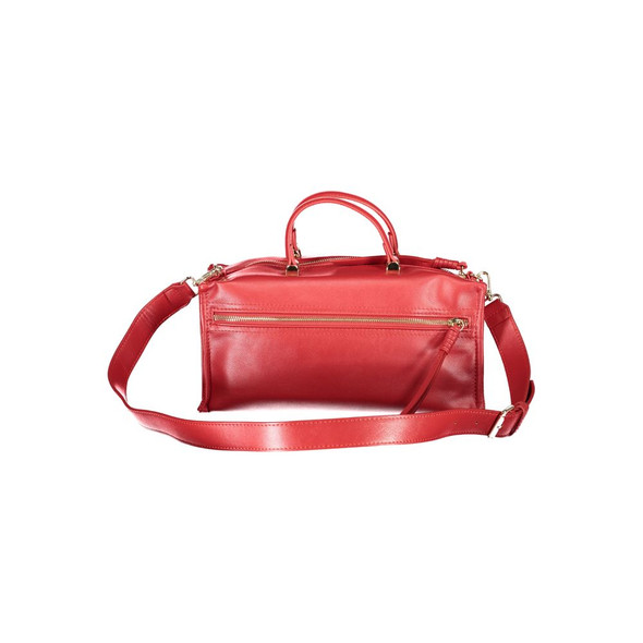 Red Polyethylene Women Handbag VA-34708 Red Polyethylene Women Handbag VA-34708
