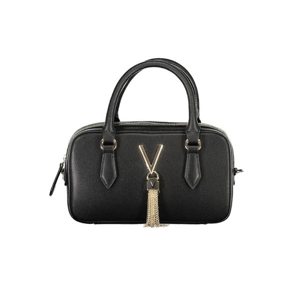 Black Polyethylene Women Handbag VA-34711 Black Polyethylene Women Handbag VA-34711