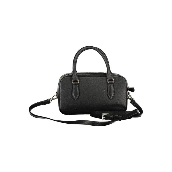 Black Polyethylene Women Handbag VA-34711 Black Polyethylene Women Handbag VA-34711