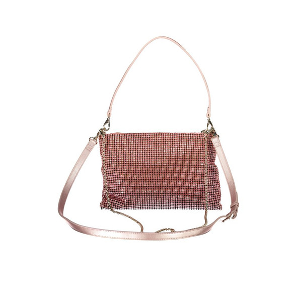 Pink Polyester Women Handbag VA-34745 Pink Polyester Women Handbag VA-34745