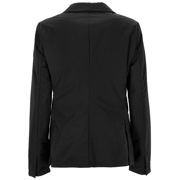 Black Polyester Jackets & Coat PE-14552 Black Polyester Jackets & Coat PE-14552