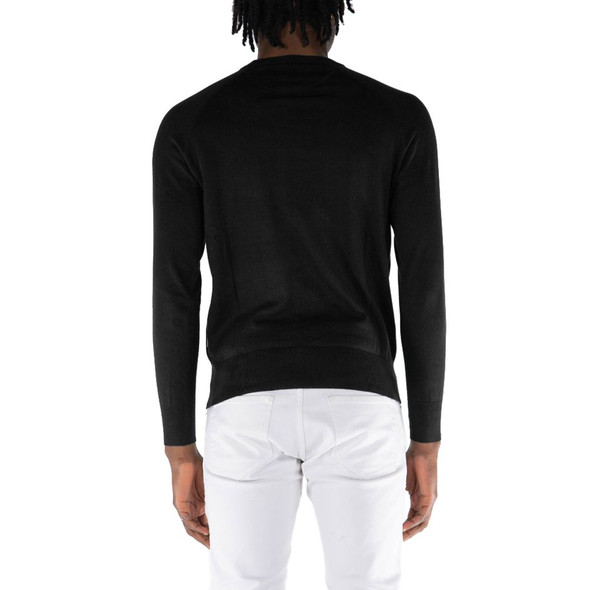 Black Cotton Sweater PE-14568 Black Cotton Sweater PE-14568