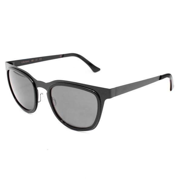 Black Stainless Steel Sunglasses LGGLORIOSOBLACK01AC Black Stainless Steel Sunglasses LGGLORIOSOBLACK01AC