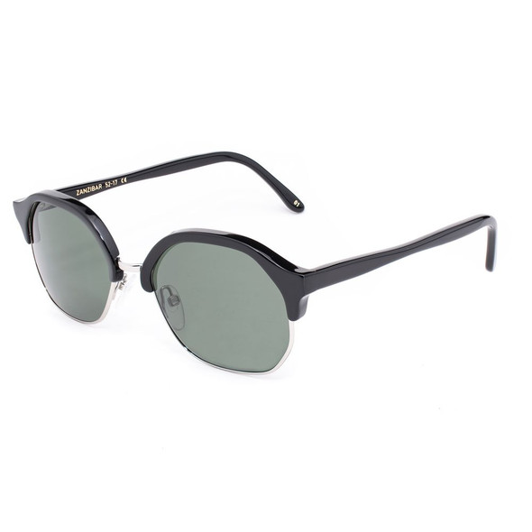 Black Acetate Sunglasses LGZANZIBARBLACK01AC Black Acetate Sunglasses LGZANZIBARBLACK01AC