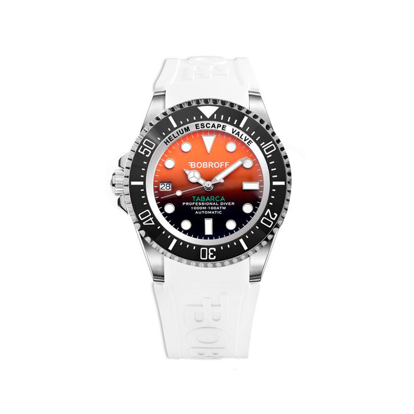 White Rubber Watch BOBF0004IBFSTBAC White Rubber Watch BOBF0004IBFSTBAC
