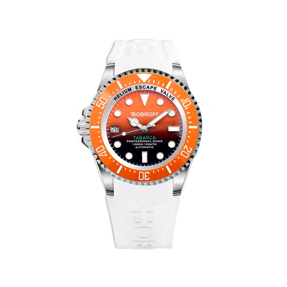 White Rubber Watch BOBF0004IBNBFSTBAC White Rubber Watch BOBF0004IBNBFSTBAC