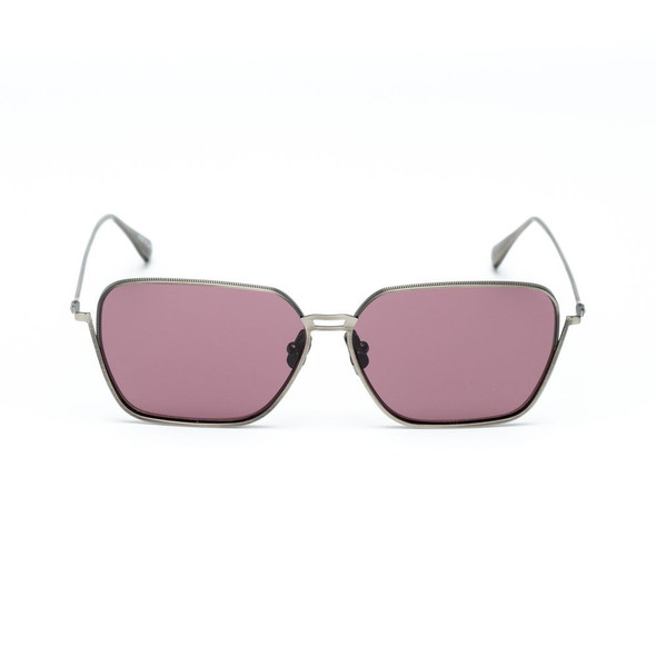 Gray Stainless Steel Sunglasses BERIDGEIIPURPLEAC Gray Stainless Steel Sunglasses BERIDGEIIPURPLEAC
