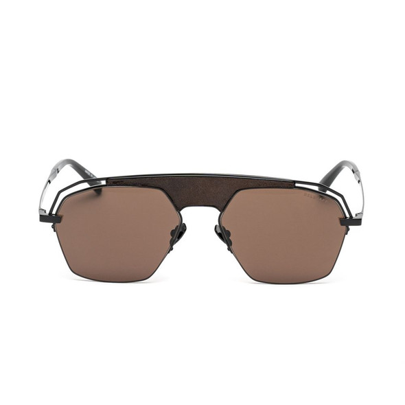 Brown Titanium Sunglasses BEMAXFORDNEGROWAC Brown Titanium Sunglasses BEMAXFORDNEGROWAC