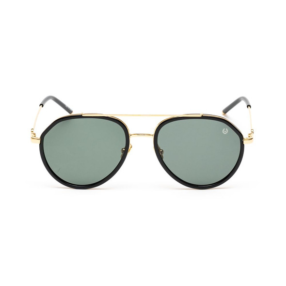 Gold Stainless Steel Sunglasses BEROADMASTERIINEGROAC Gold Stainless Steel Sunglasses BEROADMASTERIINEGROAC