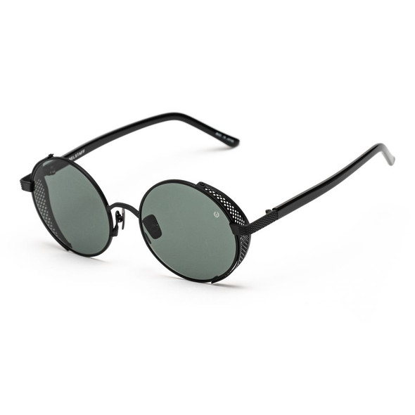Black Stainless Steel Sunglasses BETROPHYIIINEGROWAC Black Stainless Steel Sunglasses BETROPHYIIINEGROWAC