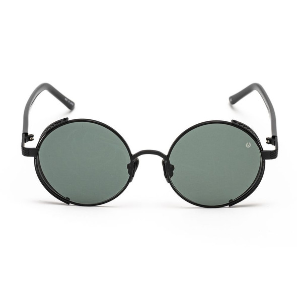 Black Stainless Steel Sunglasses BETROPHYIIINEGROWAC Black Stainless Steel Sunglasses BETROPHYIIINEGROWAC