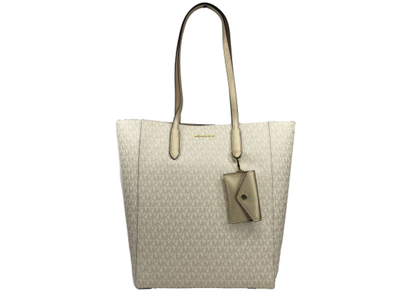 Vincent With Card Case Large Tote Purse Bag Gold Vincent With Card Case Large Tote Purse Bag Gold